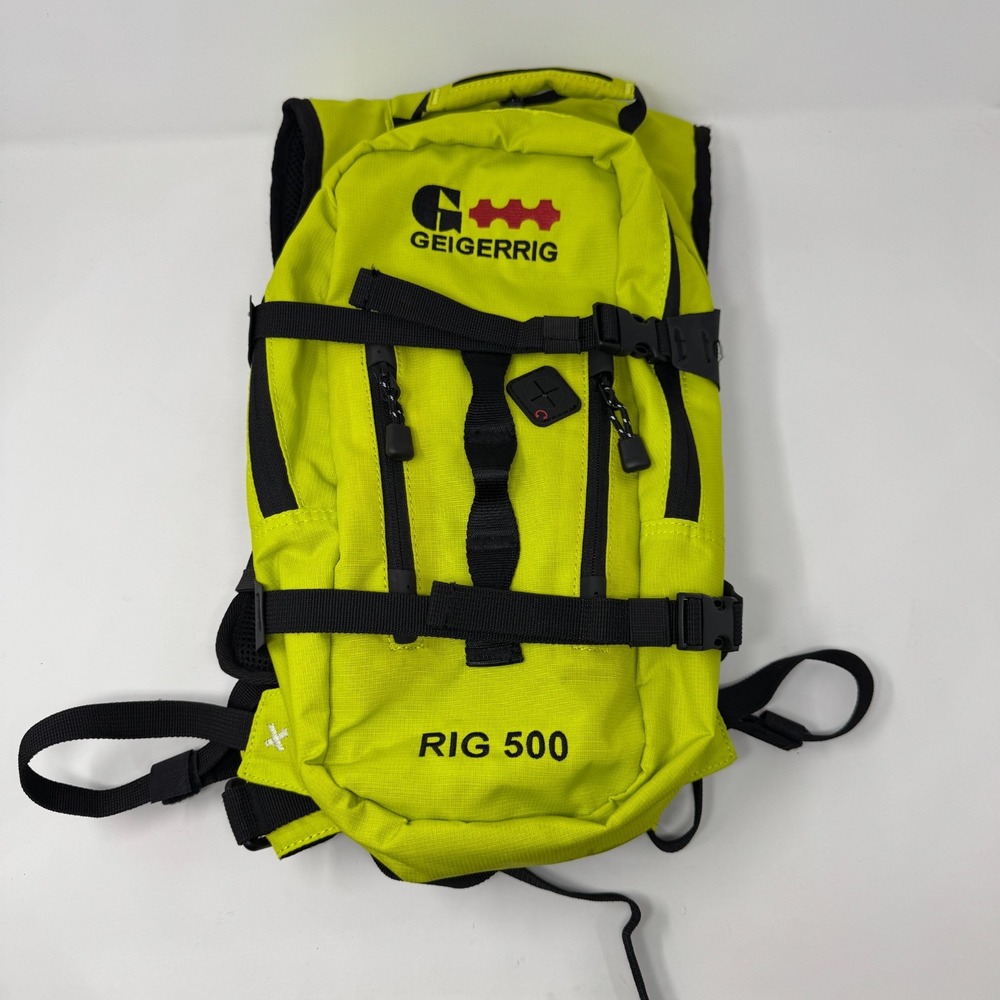 Geigerrig Rig 500 Hydration Water Filter Backpack Hiking Camping Bladder Citrus